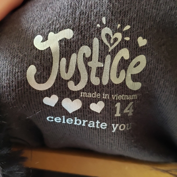 Velvet & Faux Fur Zip-up Hoodie - Picture 4 of 4